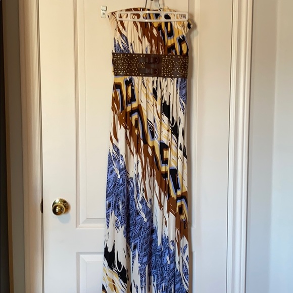 Strapless Maxi Dress - Picture 1 of 4